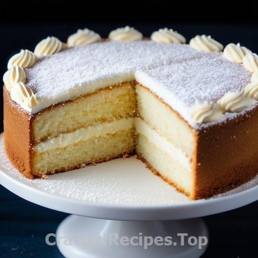 Almond-Vanilla Cream Cake
