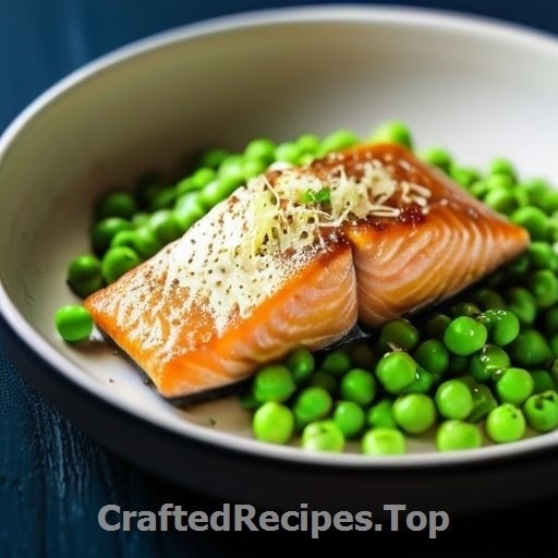 Baked Salmon with Herbs and Parmesan Cheese