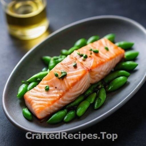 Baked Salmon with Shrimp and Béarnaise Sauce