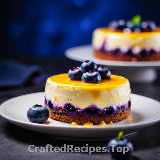 Blueberry Cheesecake with a Twist