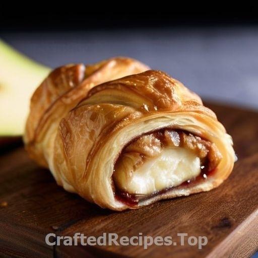 Brie and Pear Croissant Roll-Ups