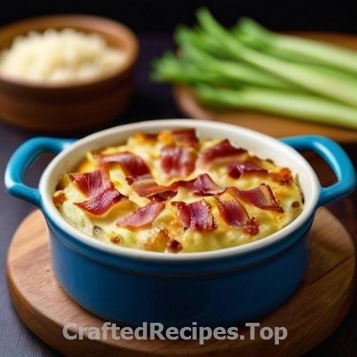 Cheesy Leek and Bacon Gratin
