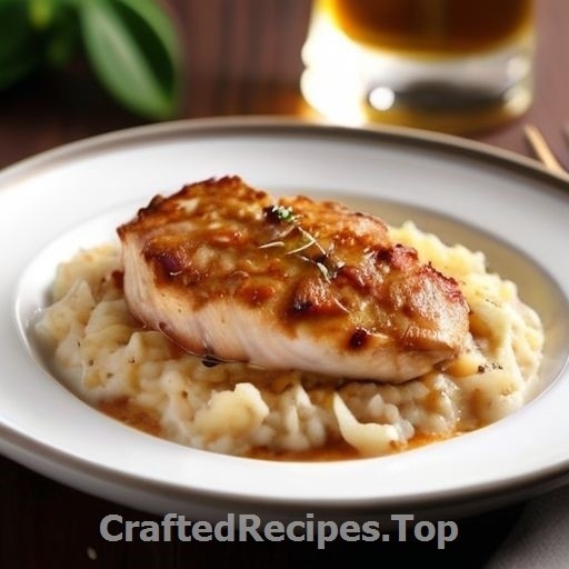 Chicken Breast Gratin with Paprika and Onion