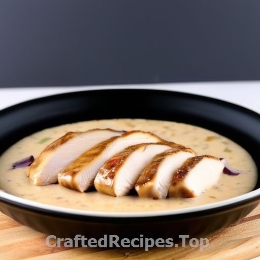 Chicken Breast with Creamy Dragon Sauce