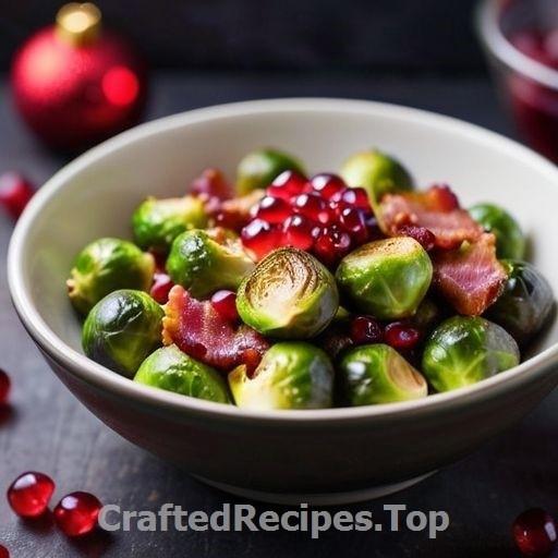 Christmas Salad with Caramelized Brussels Sprouts