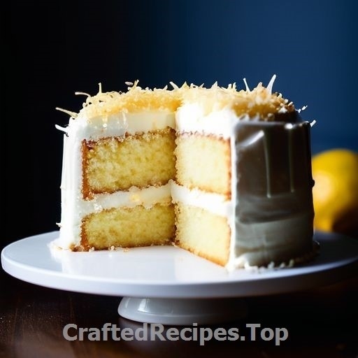 Citrus and Coconut Layer Cake