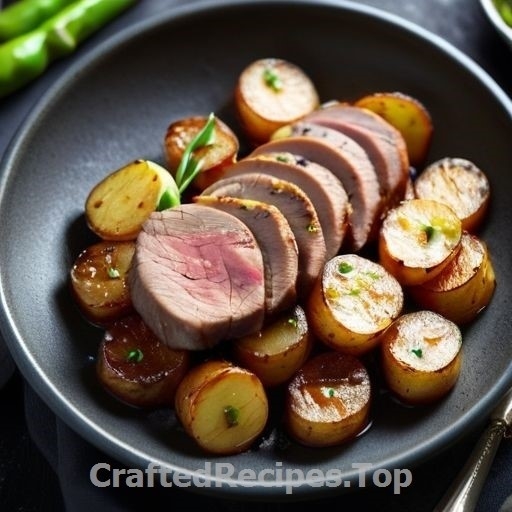Citrus and Herb Marinated Pork Tenderloin with Spring Potato Salad