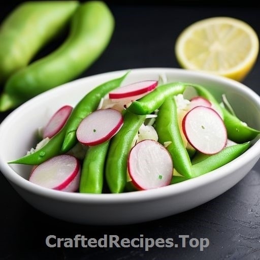 Citrus and Sugar Snap Pea Potato Salad