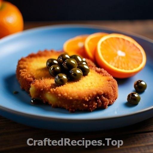 Citrus Crusted Pork Schnitzel with Capers