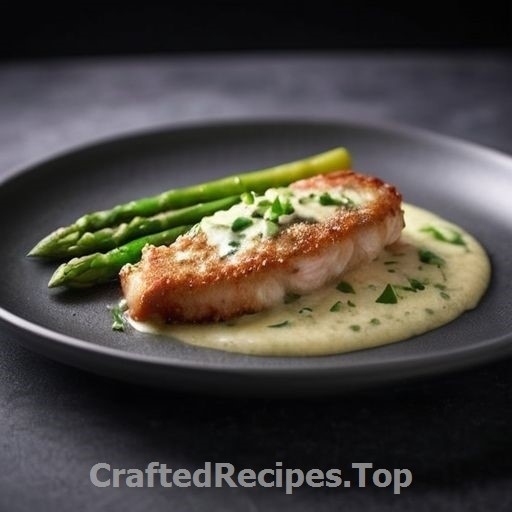 Creamy Asparagus and Parmesan Pork Cutlet