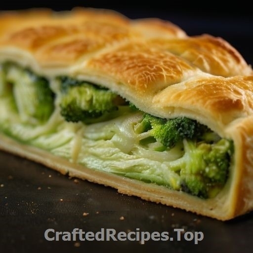 Creamy Broccoli and Parmesan Pastry
