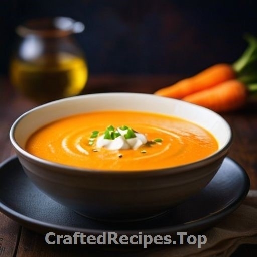 Creamy Carrot Soup with Ginger