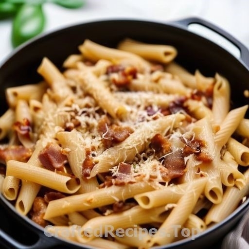 Creamy Chicken and Bacon Pasta Bake