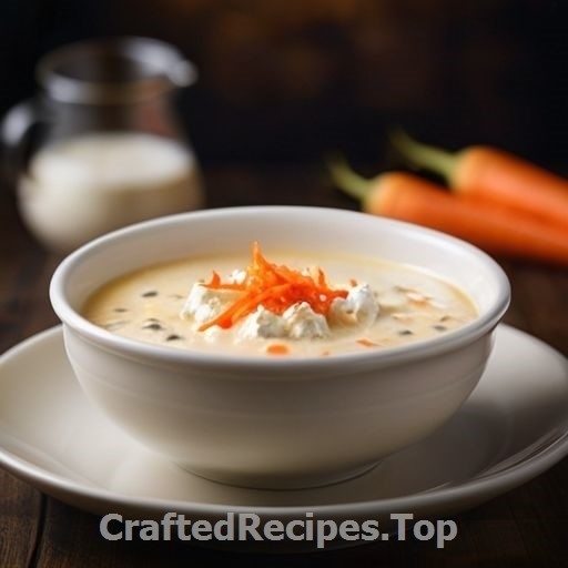 Creamy Crab Soup with Soft Cheese