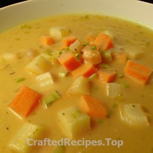 Creamy Dill Fish and Shrimp Soup