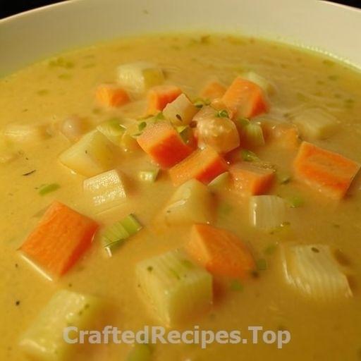 Creamy Dill Fish and Shrimp Soup