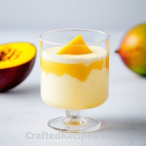 Creamy Mango and Passion Fruit Delight