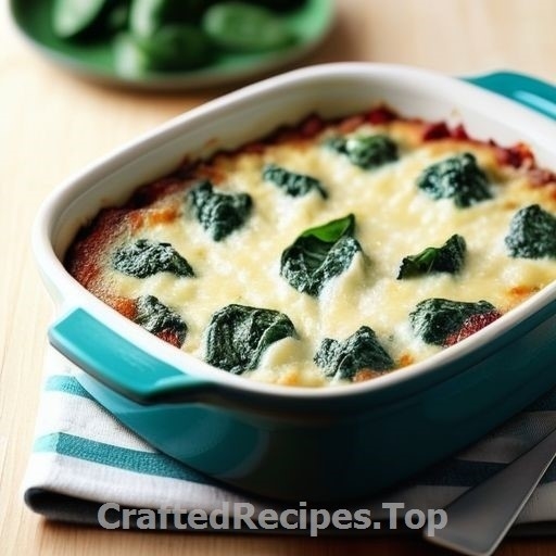 Creamy Salmon and Spinach Casserole