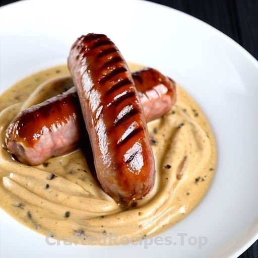 Creamy Sausage Stroganoff with Mustard