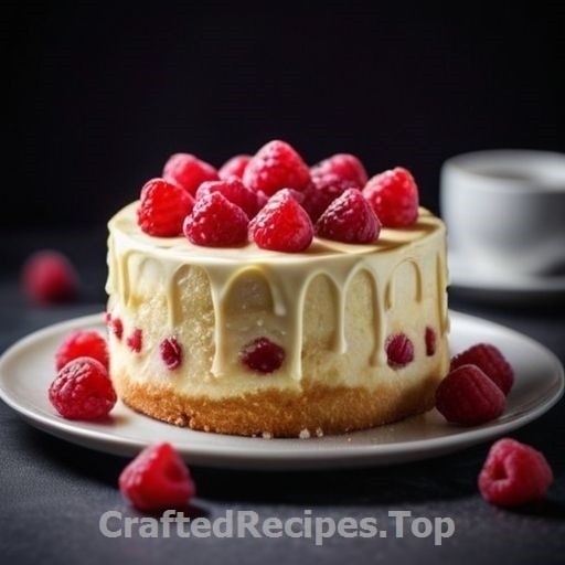 Creamy White Chocolate Raspberry Cake