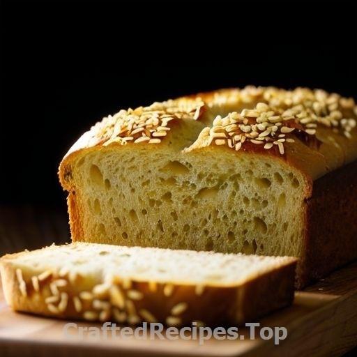Crispy Sesame Garlic Bread with Fresh Parsley