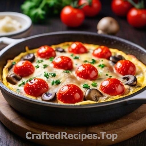 Delicious Mushroom Omelette