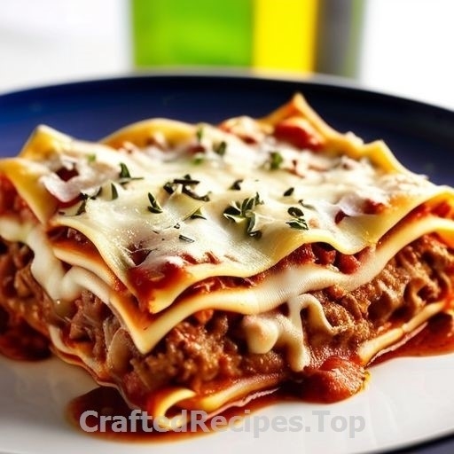 Delightful Beef Lasagna