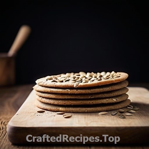 Delightful Rye Flatbread with Pumpkin Seeds and Sunflower Seeds