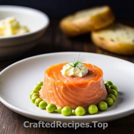 Delightful Swedish Salmon Pudding with Gravlax and Whipped Butter