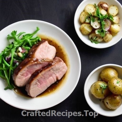 Double-Marinade Pork Tenderloin and French Potato Salad