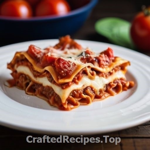 Easy Lasagna with Mozzarella