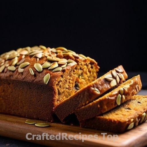 Easy Pumpkin Bread in a Long Pan