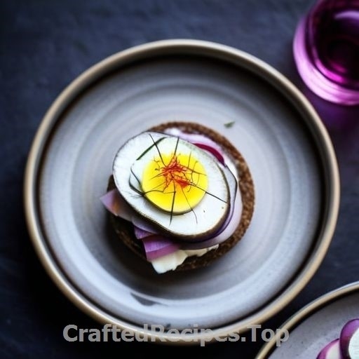 Egg and Pickled Herring Smorgasbord