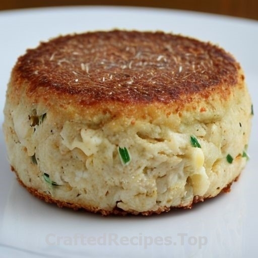 Festive Round Shrimp Cake with Egg and Dill