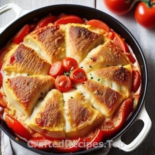 Fish Gratin with Tomatoes and Potatoes