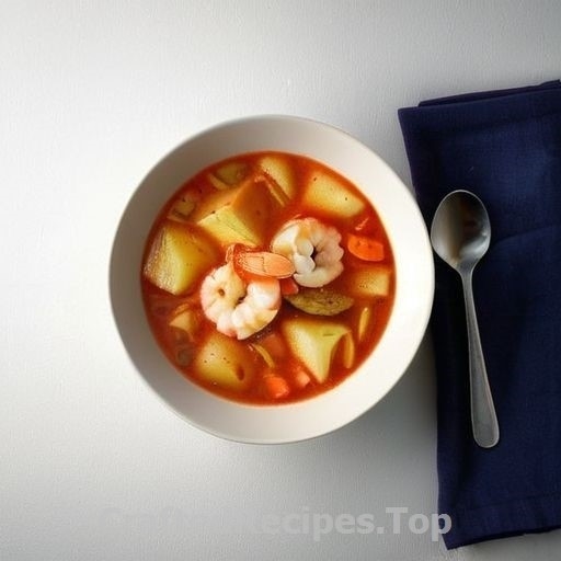 Fish Soup with Shrimp and Root Vegetables