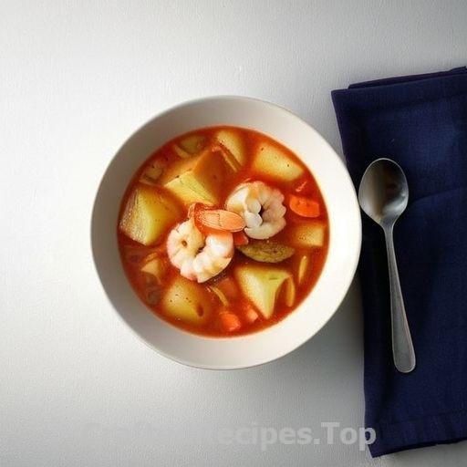Fish Soup with Shrimp and Root Vegetables