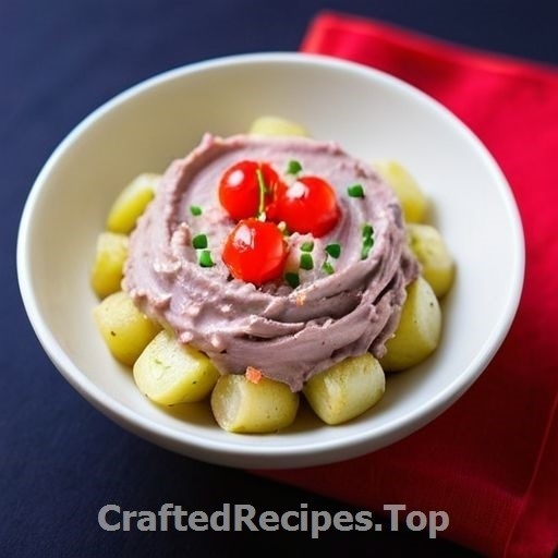 French Potato Salad with Tuna Roe