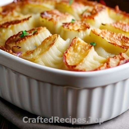 Fresh Potato Gratin with Vasterbottensost Cheese