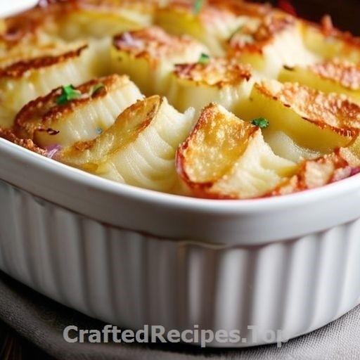 Fresh Potato Gratin with Vasterbottensost Cheese