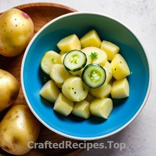 Fresh Potato Salad with Primrose