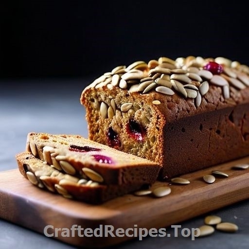 Gluten Free Cranberry and Sunflower Seed Loaf