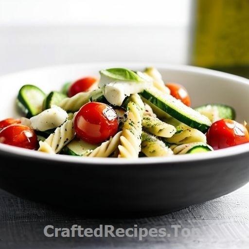 Grilled Chicken and Mozzarella Pasta Salad