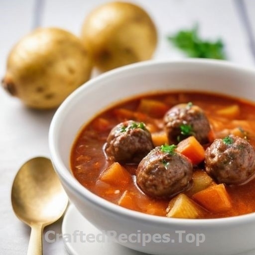 Hearty Meatball Soup