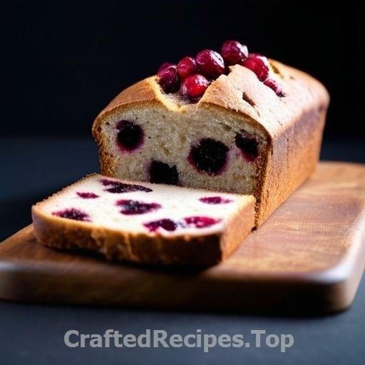 Homemade Lingonberry Bread