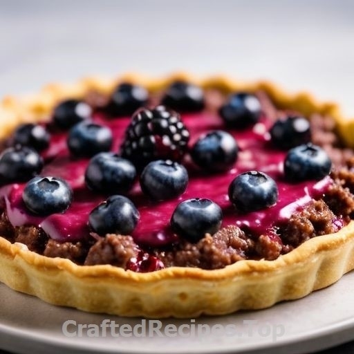 Meat and Berry Taco Tart