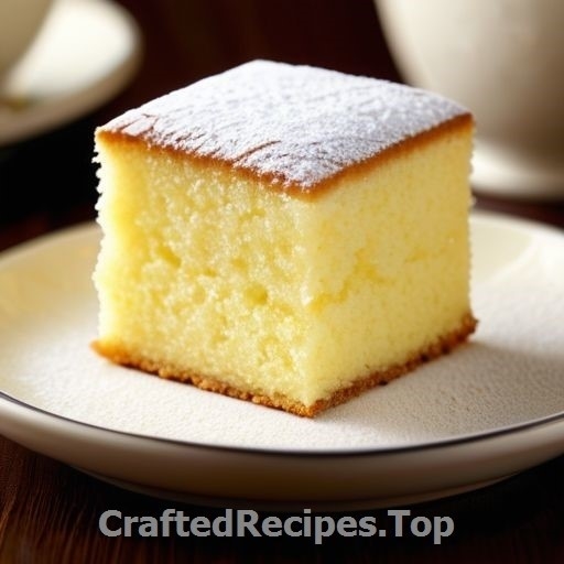 Moist and Delicious Sponge Cake