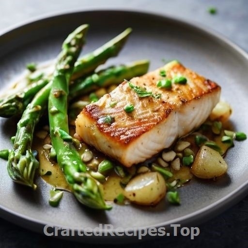 Pan Seared Cod with Crispy Butter and Herbs