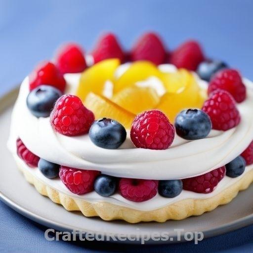 Pavlova with Passion Fruit and Fresh Berries