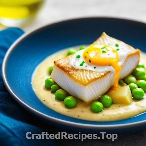 Poached Cod with Creamy Egg Sauce
